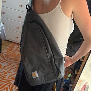 Carhartt Charcoal Sling Bag NEW